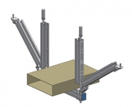 橋架側向抗震（zhèn）支吊架